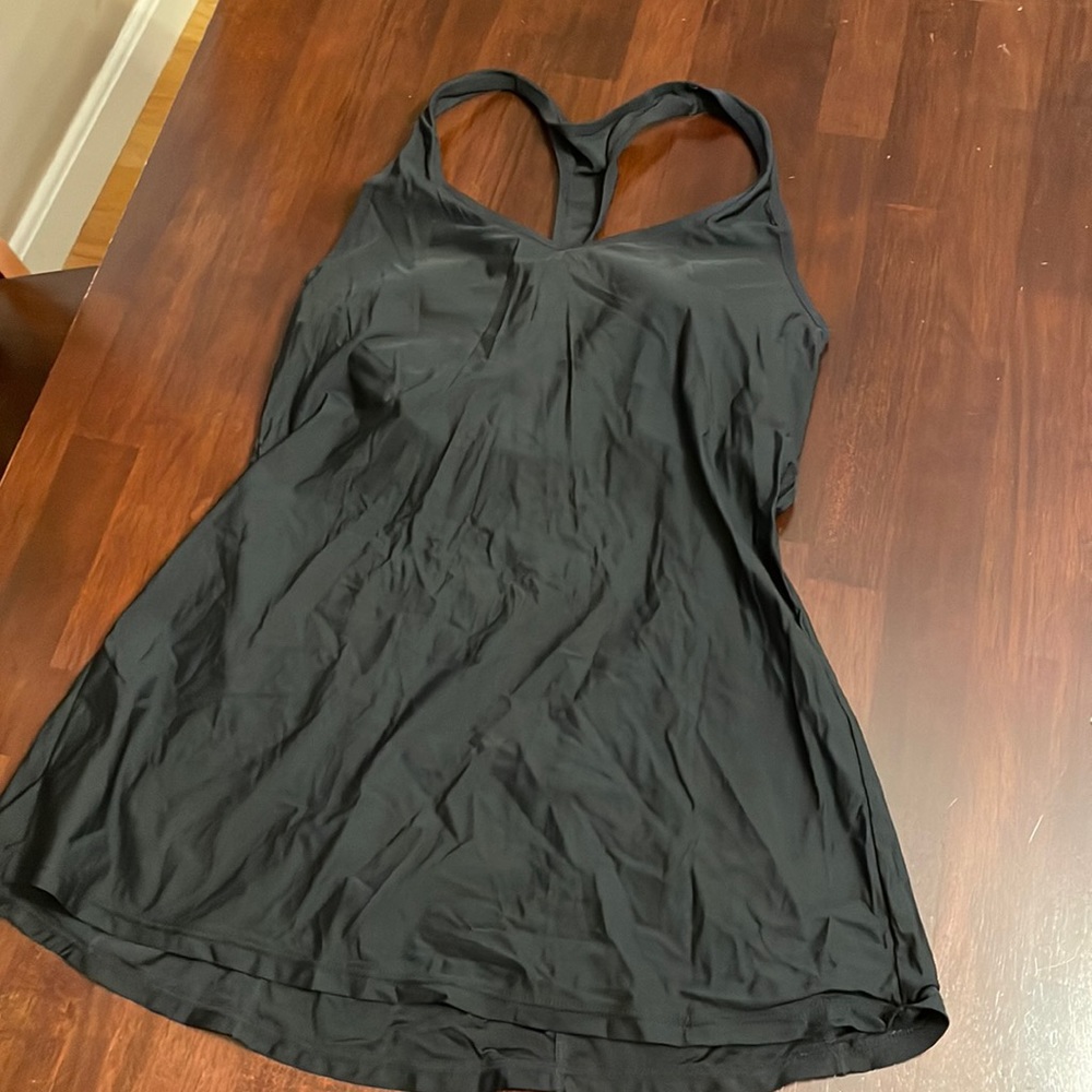 black tank with built in bra